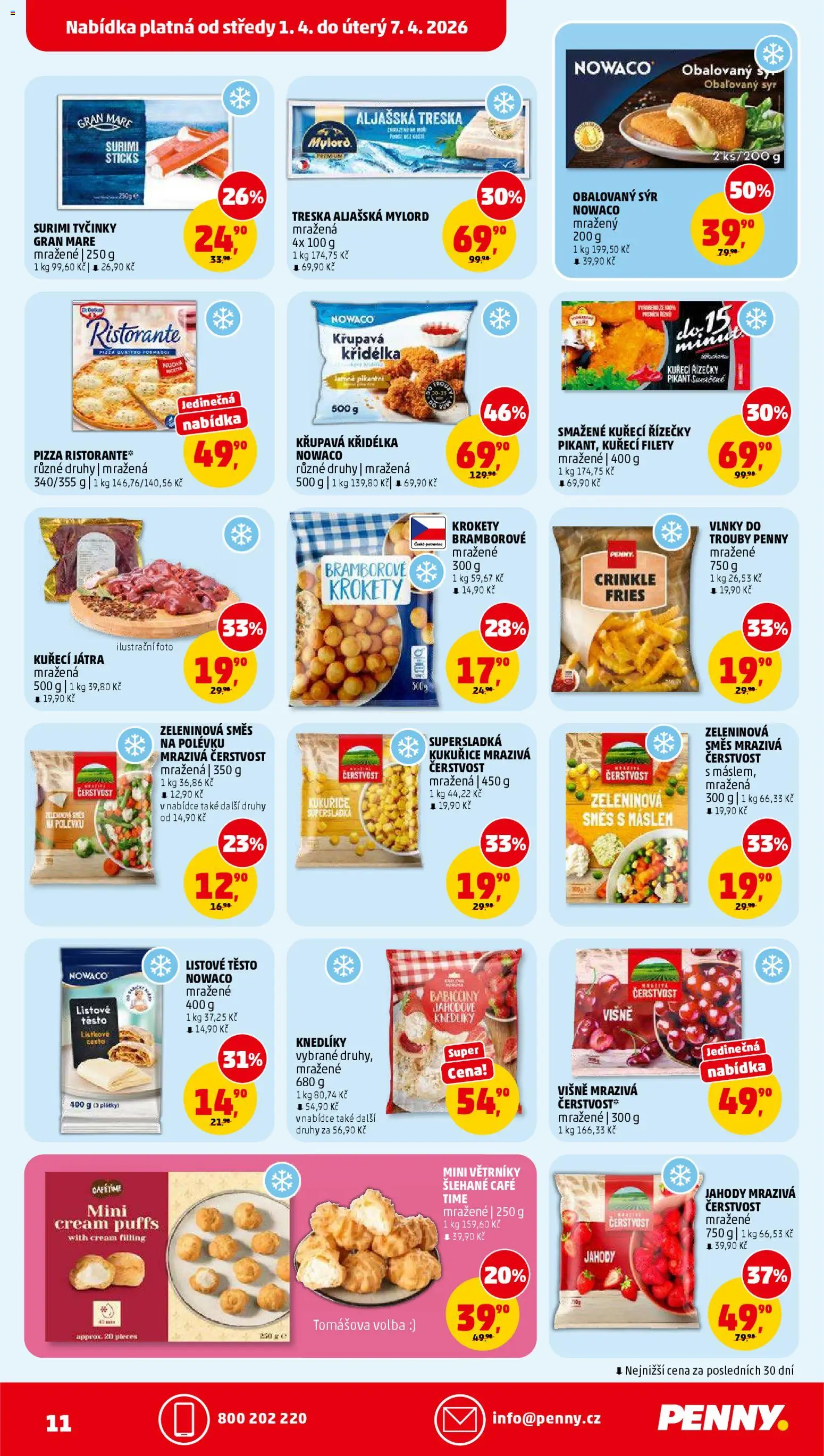 Penny Market leták od 01.04.2026 || 💥 Nezmeškejte TOP nabídky! | Ceská republika