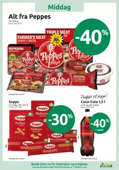 Forhåndsvisning av ORIGINAL RØMME DRESSING, komplett pizza gyldig fra 24.03.2026 | Side: 7