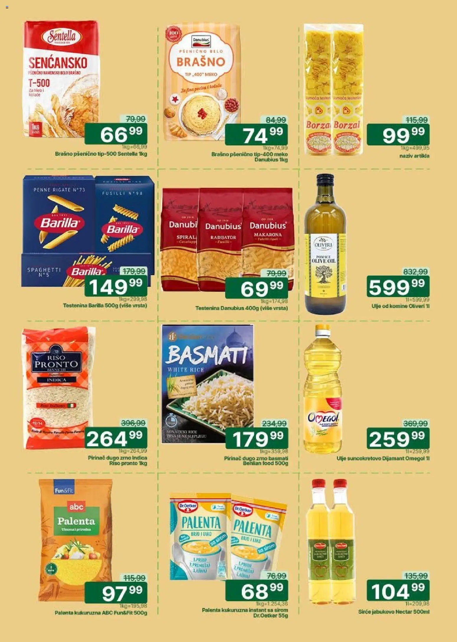 Univerexport katalog - važi od 02.03.2026 | Strana: 13 | Proizvode: Pronto, Brašno, Radijator, Pirinač