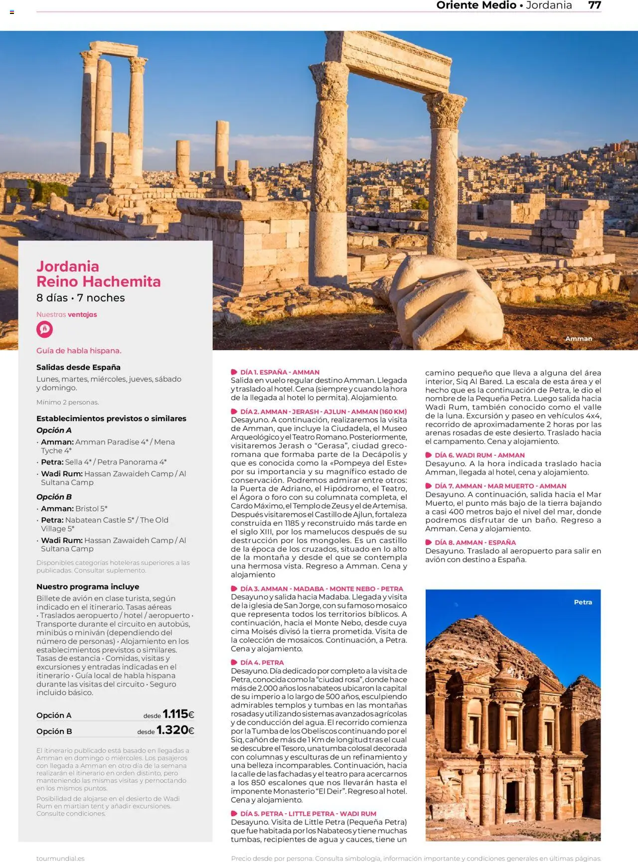 Viajes El Corte Inglés Africa y Oriente Medio │ válido desde el 01.01.2025 | Página: 77