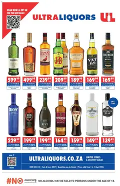 Ultra Liquors specials catalogue – valid from 01.04.2026