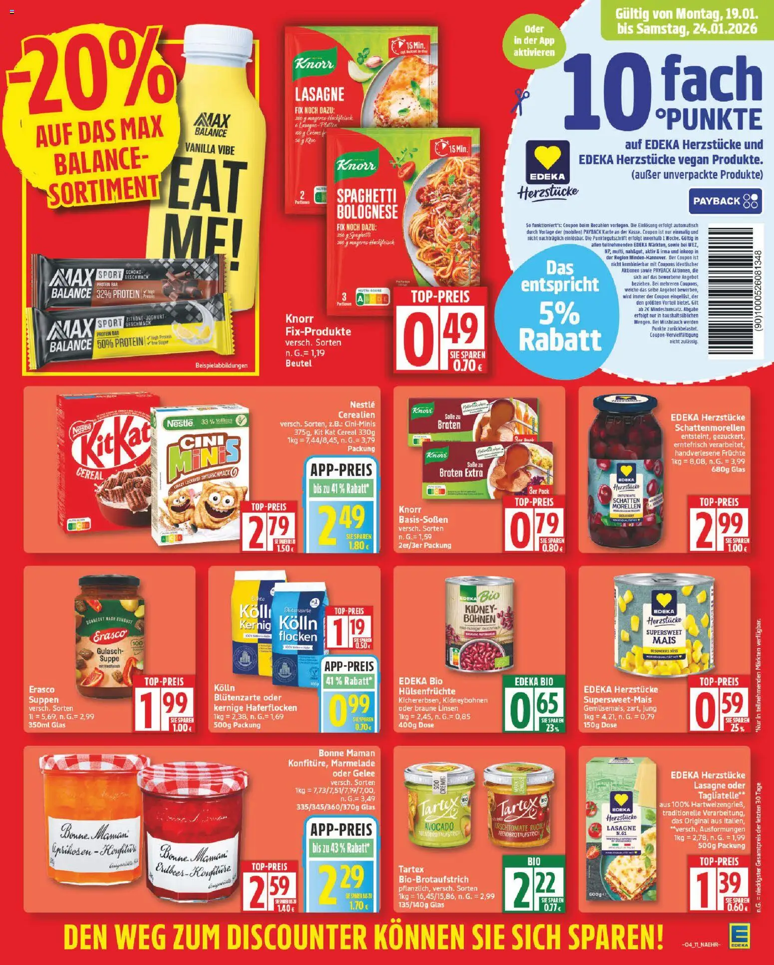 Edeka Prospekt 	 – gültig ab 19.01.2026 | Seite: 11