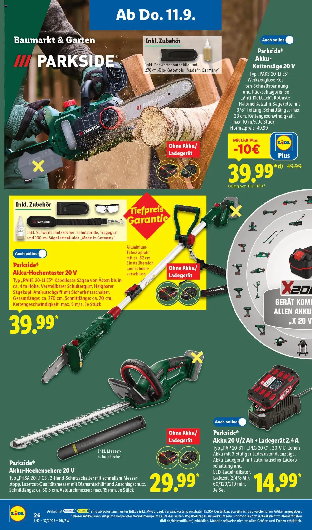 Lidl Prospekt Gundelsheim	 - gültig ab dem 08.09.2025 | Seite: 22 | Produkte: Ladegerät