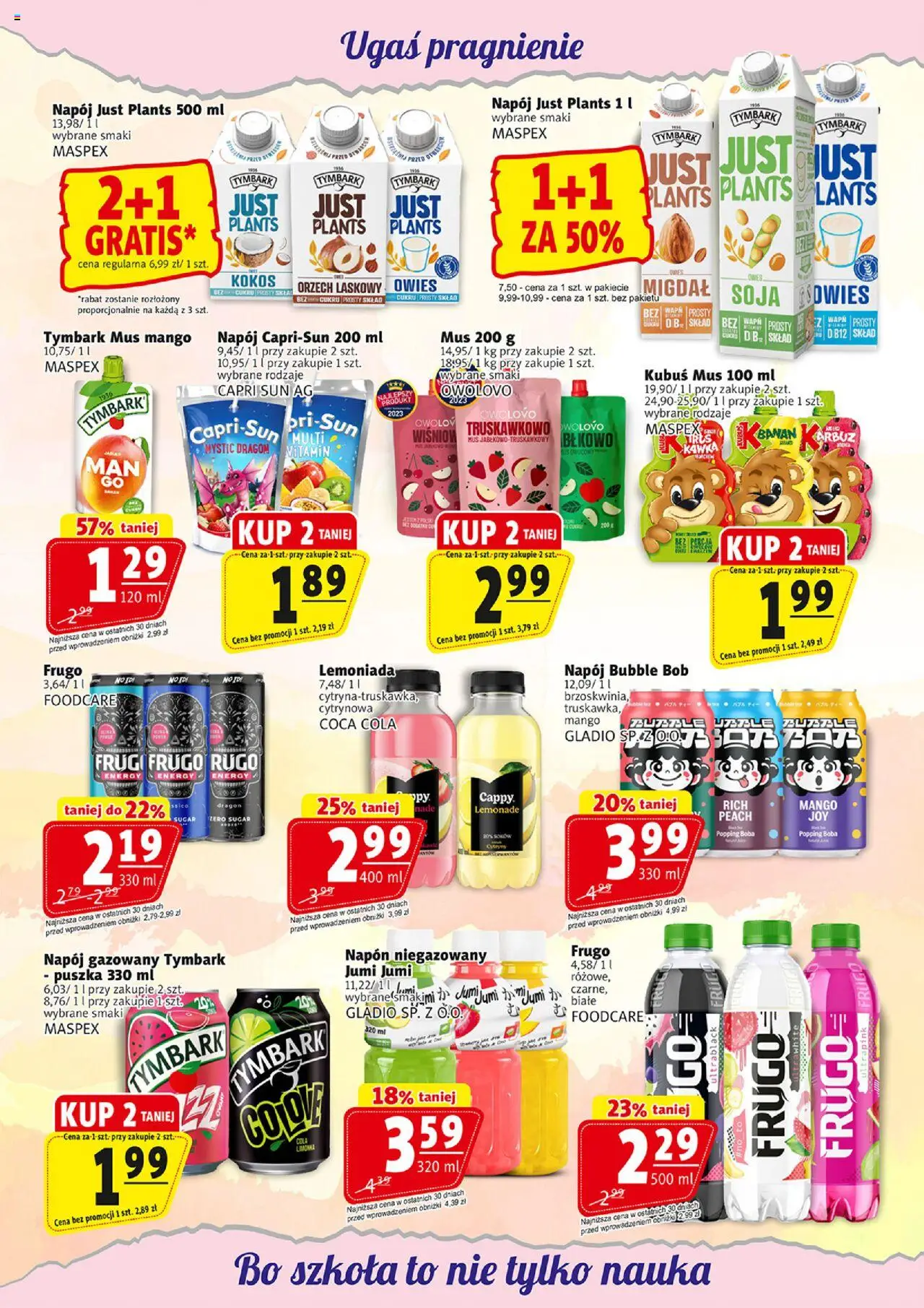 Prim Market Gazetka - Witaj Szkoło od 07.08.2025 | Strona: 13 | Produkty: Coca cola, Cytryny, Bób, Soja