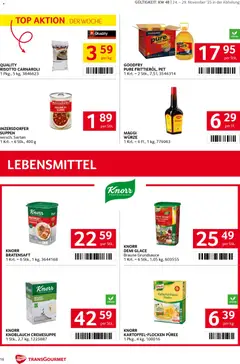 Transgourmet Flugblatt ab 24.11.2025 gültig | Seite: 16 | Produkte: Flocken, Knoblauch, Libacomb