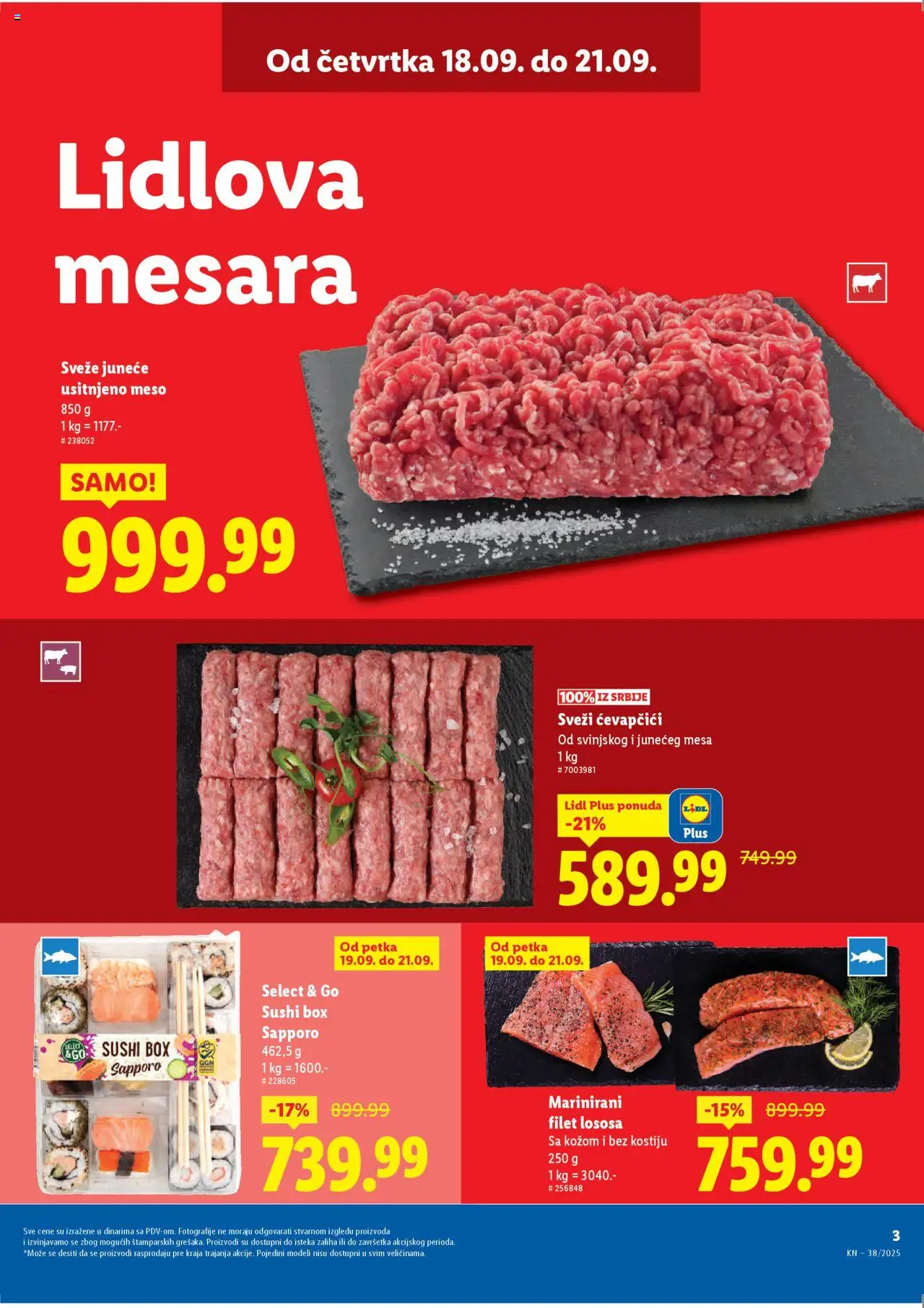 Lidl katalog - važi od 18.09.2025 | Strana: 3