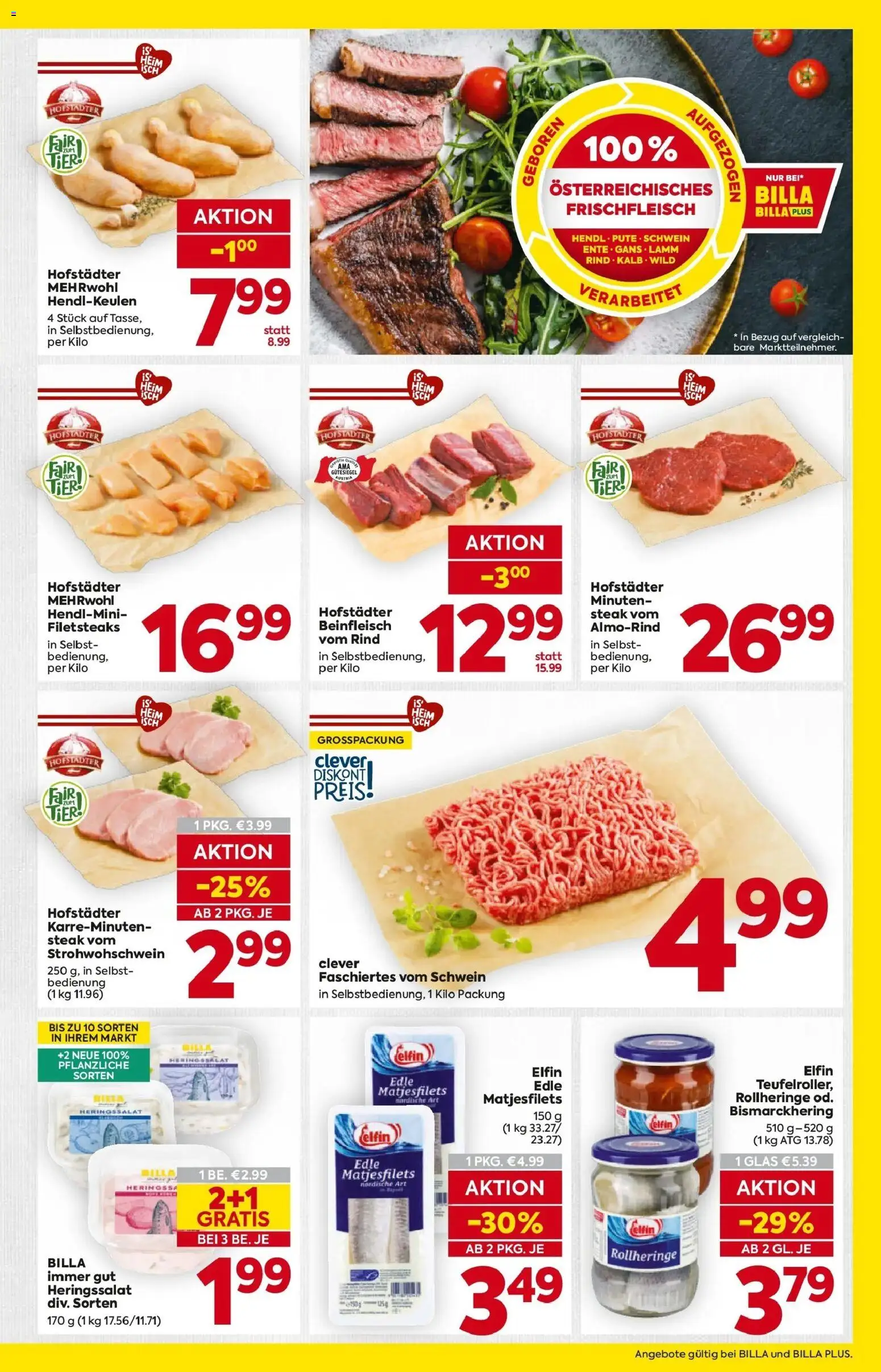 Billa Flugblatt - Moedling, Scheibbs, Schwadorf gültig ab 08.01.2026 | Seite: 9