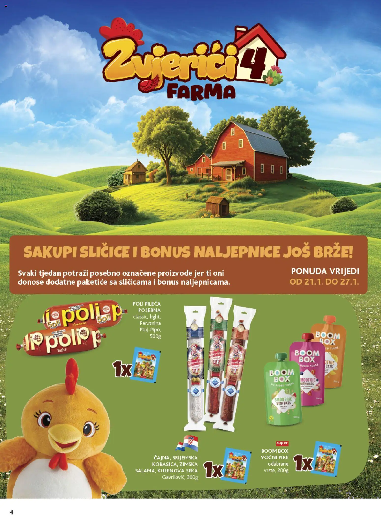 Konzum katalog | vrijedi od 21.01.2026 | Stranica: 4 | Proizvodi: Smoothie