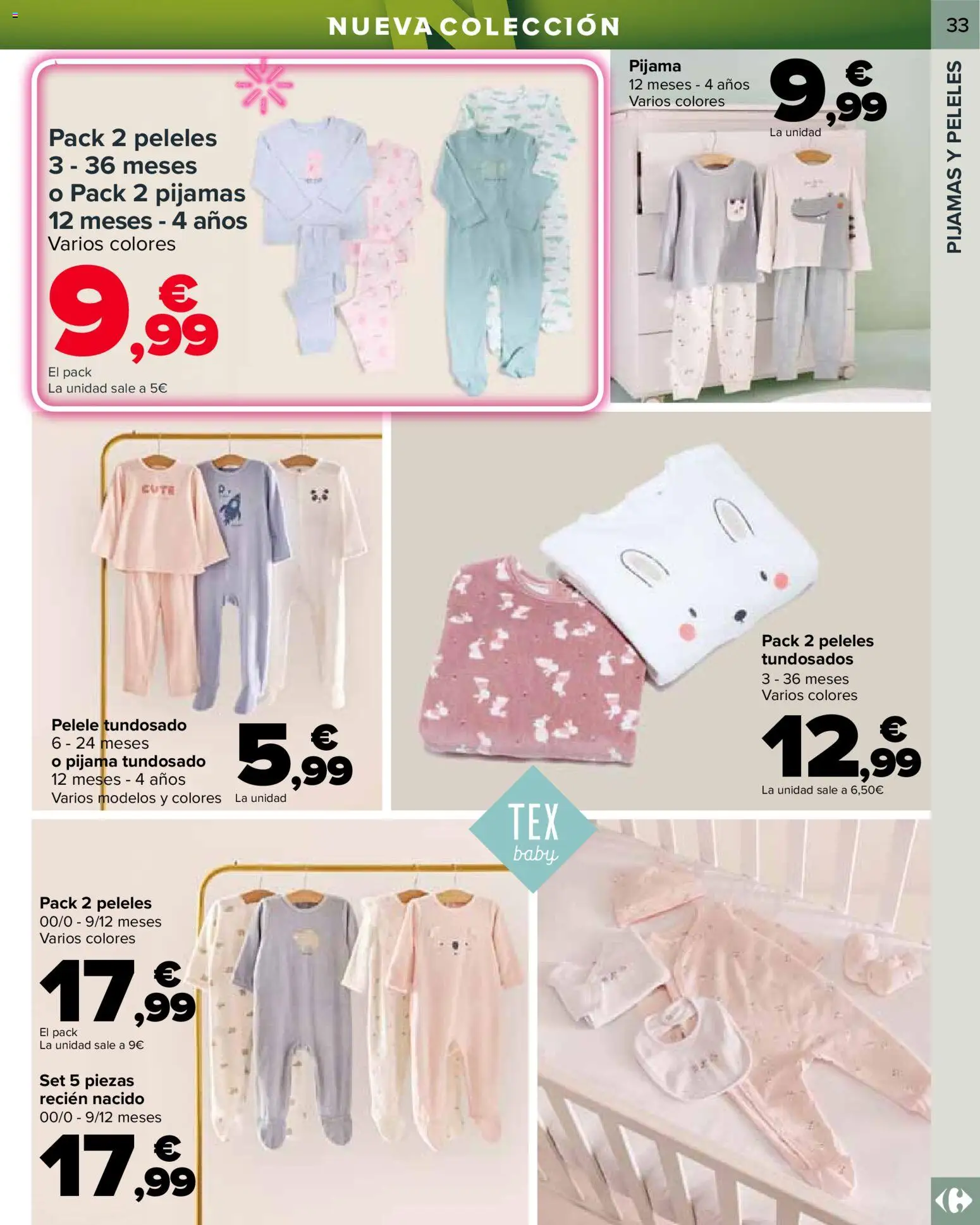 Carrefour Bebé │ válido desde el 25.02.2026 | Página: 33 | Productos: Pijama, Peleles