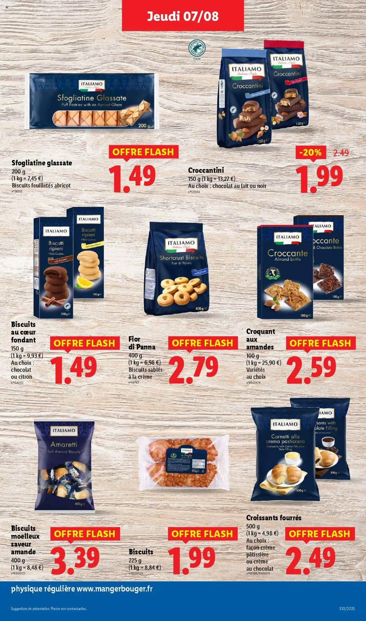  | Page: 27 | Produits: Amande, Crème au chocolat, Chocolat, Amandes