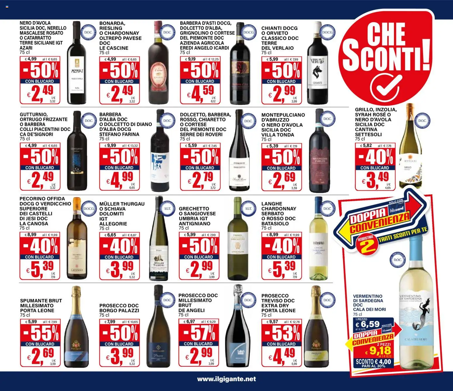 Volantino Il Gigante del 23.04.2026 | Pagina: 31 | Prodotti: Tè, Prosecco, Spumante, Pecorino