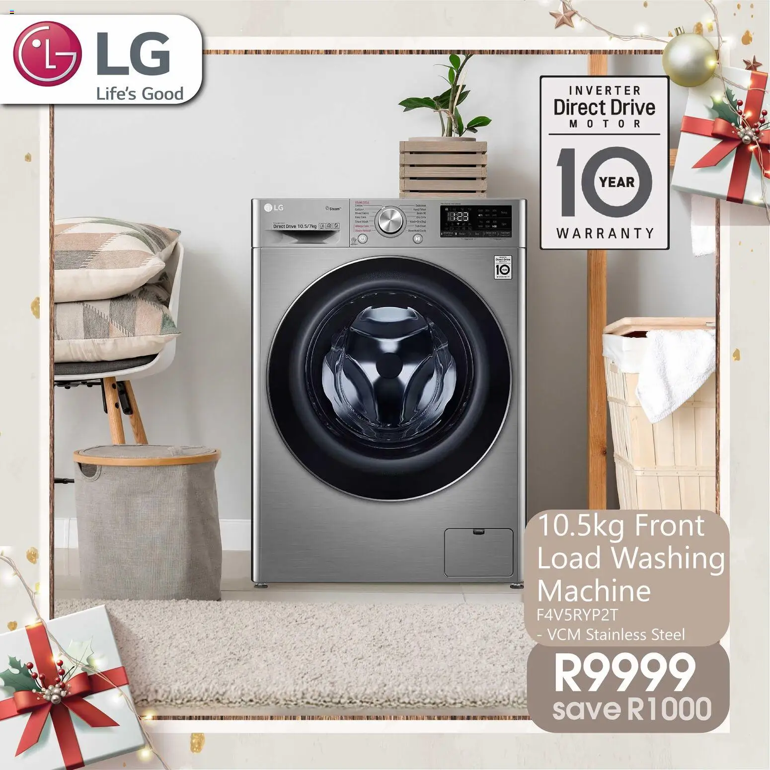 New Tafelberg Furnishers catalogue – valid from 18.12.2025 | Page: 8 | Products: Washing machine