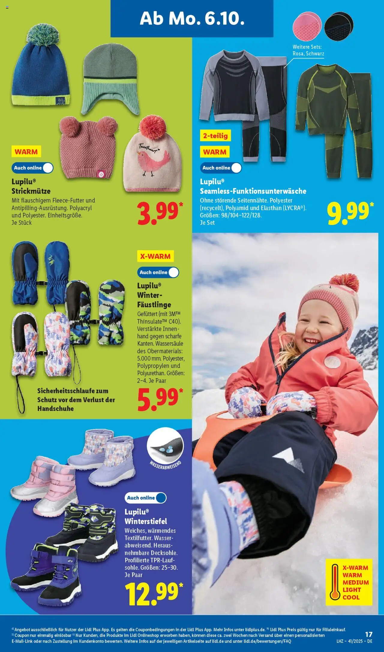 Lidl Prospekt Nagold – gültig ab 06.10.2025 | Seite: 29 | Produkte: Wasser, Handschuhe