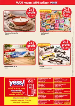 yess! folder - Voorbeeld van een folder van yess!, geldig van 03.03.2026 | Pagina: 9 | Producten: Servies