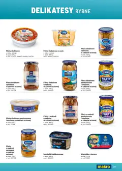 Pogląd oferty "Makro Gazetka - Ultra fresh" - ważna od 01.03.2026 | Strona: 89 | Produkty: Śledź, Wątróbka, Makrela, Delikatesy