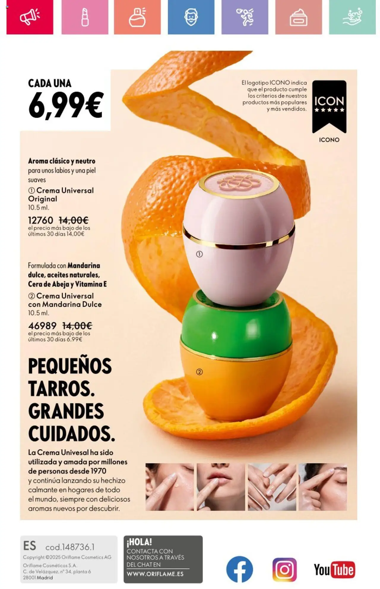 Oriflame - Catálogo Campaña 11 │ válido desde el 03.08.2025 | Página: 164 | Productos: Crema