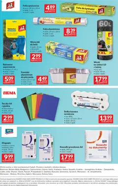Pogląd oferty "Makro Gazetka - Dystrybucja do sklepów" - ważna od 03.03.2026 | Strona: 48 | Produkty: Folia spożywcza, Woreczki do lodu