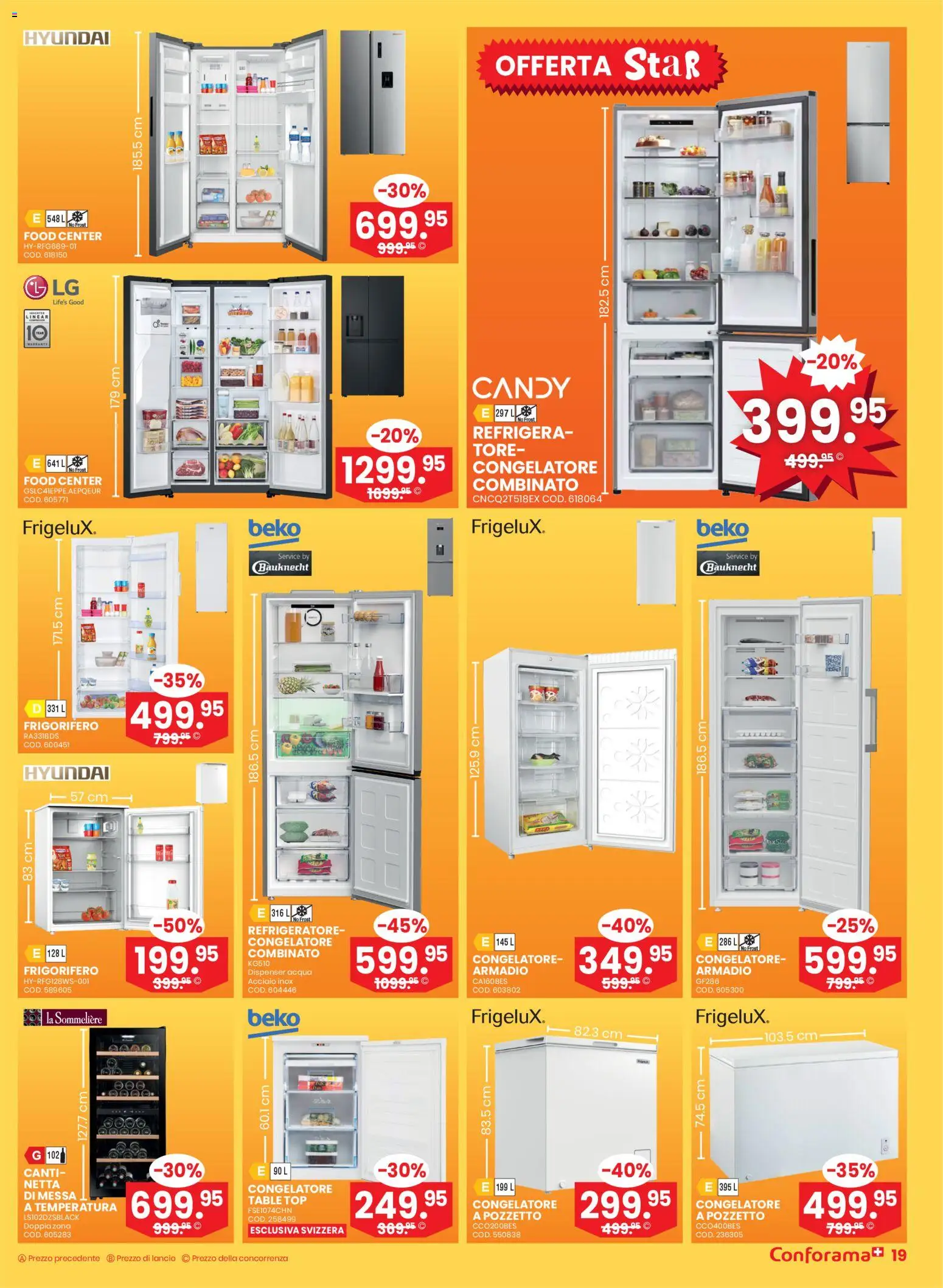 Conforama Aktionen Super Saldi – gültig ab 17.12.2025 | Seite: 19 | Produkte: Top