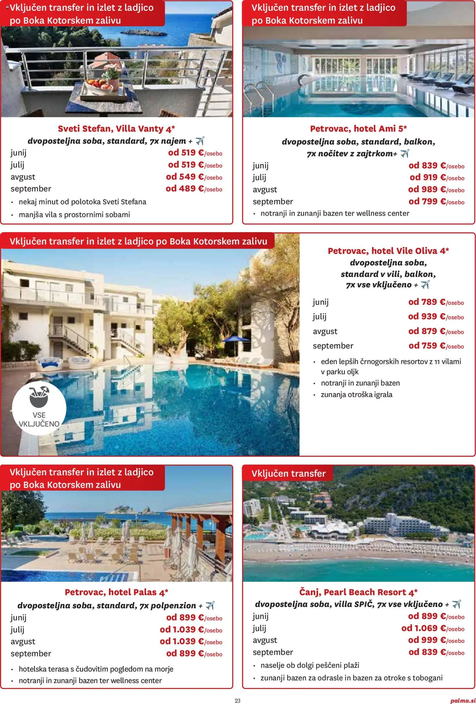 Novi Palma katalog ponudbe – veljaven od 05.01.2026 | Stran: 23 | Izdelki: Bazen