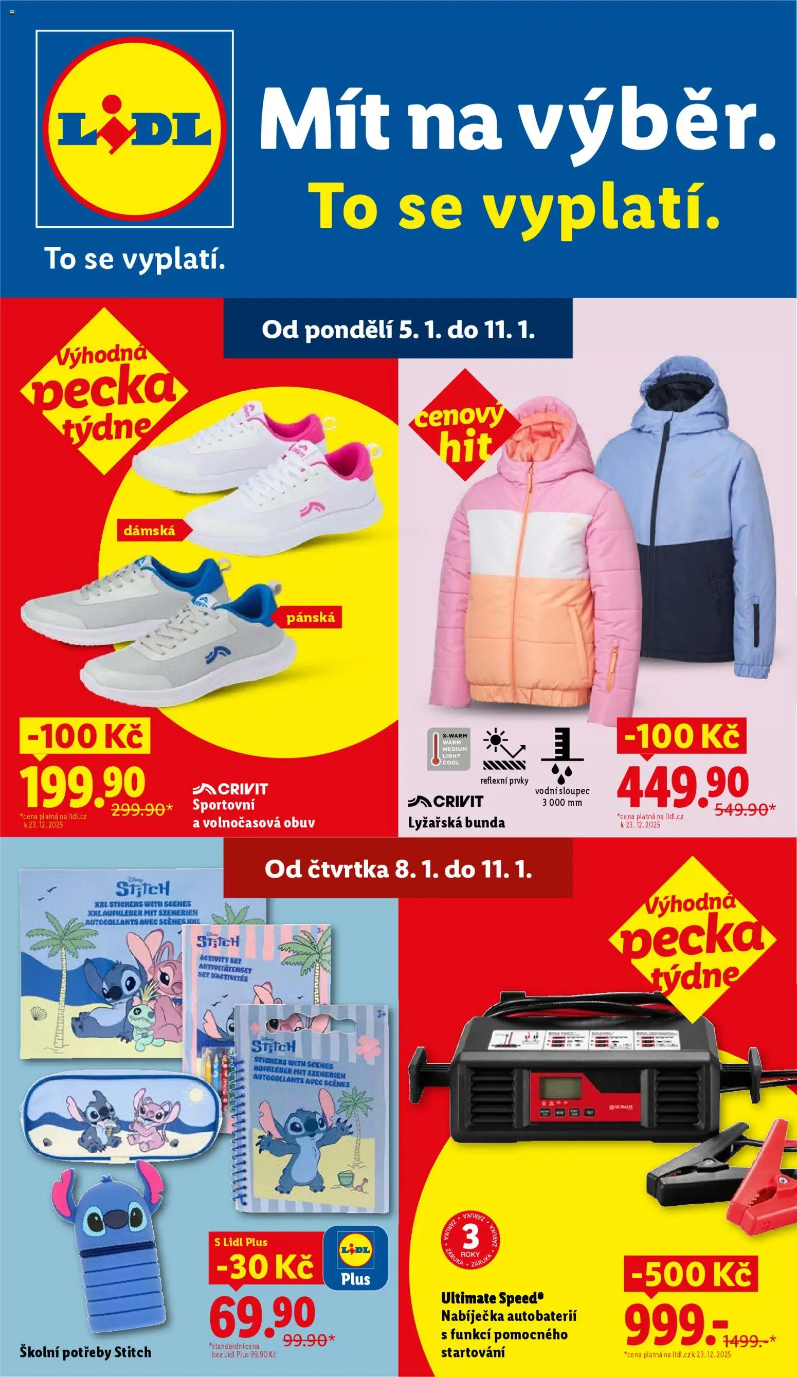 Lidl leták - Spotřební zboží od 05.01.2026 | Strana: 1
