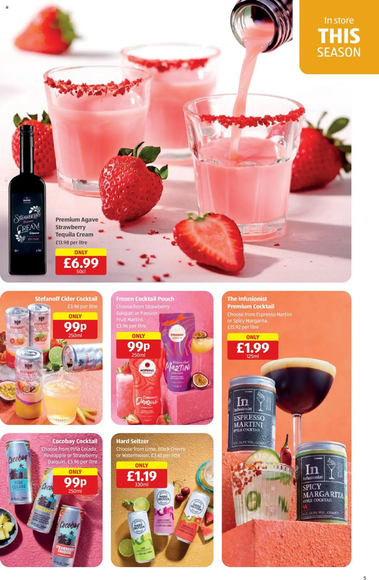  | Page: 5 | Products: Pineapple, Mango, Strawberry, Coconut