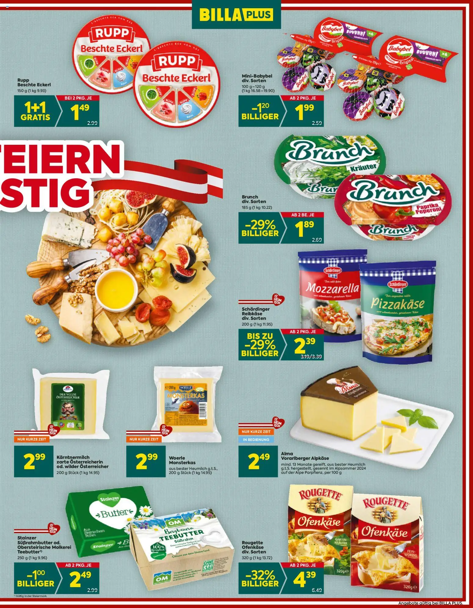 Billa Plus Flugblatt - Steiermark gültig ab 23.10.2025 | Seite: 11 | Produkte: Butter