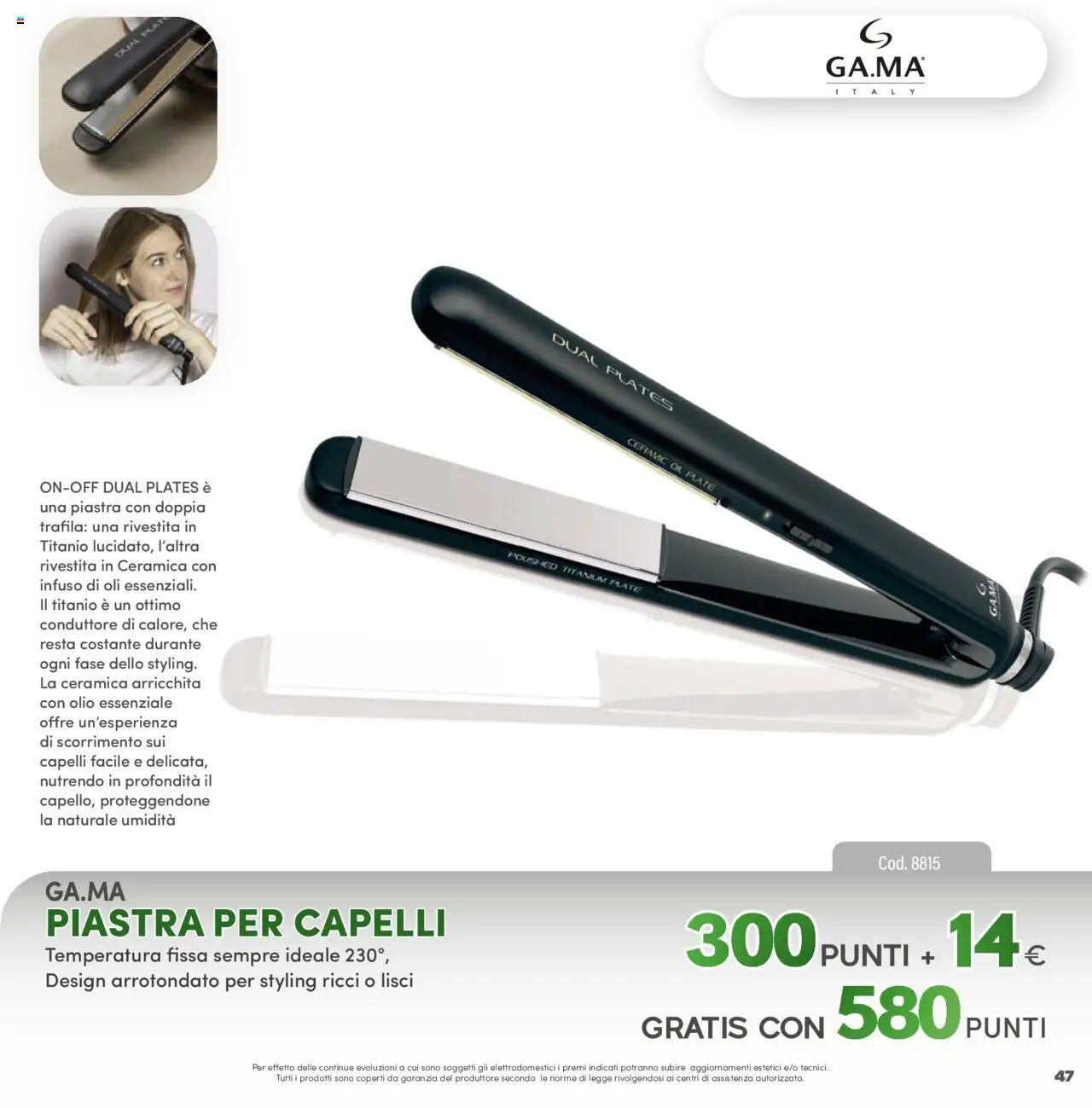 Volantino PIM Supermercati del 12.04.2025 | Pagina: 47 | Prodotti: Olio, Piastra per capelli
