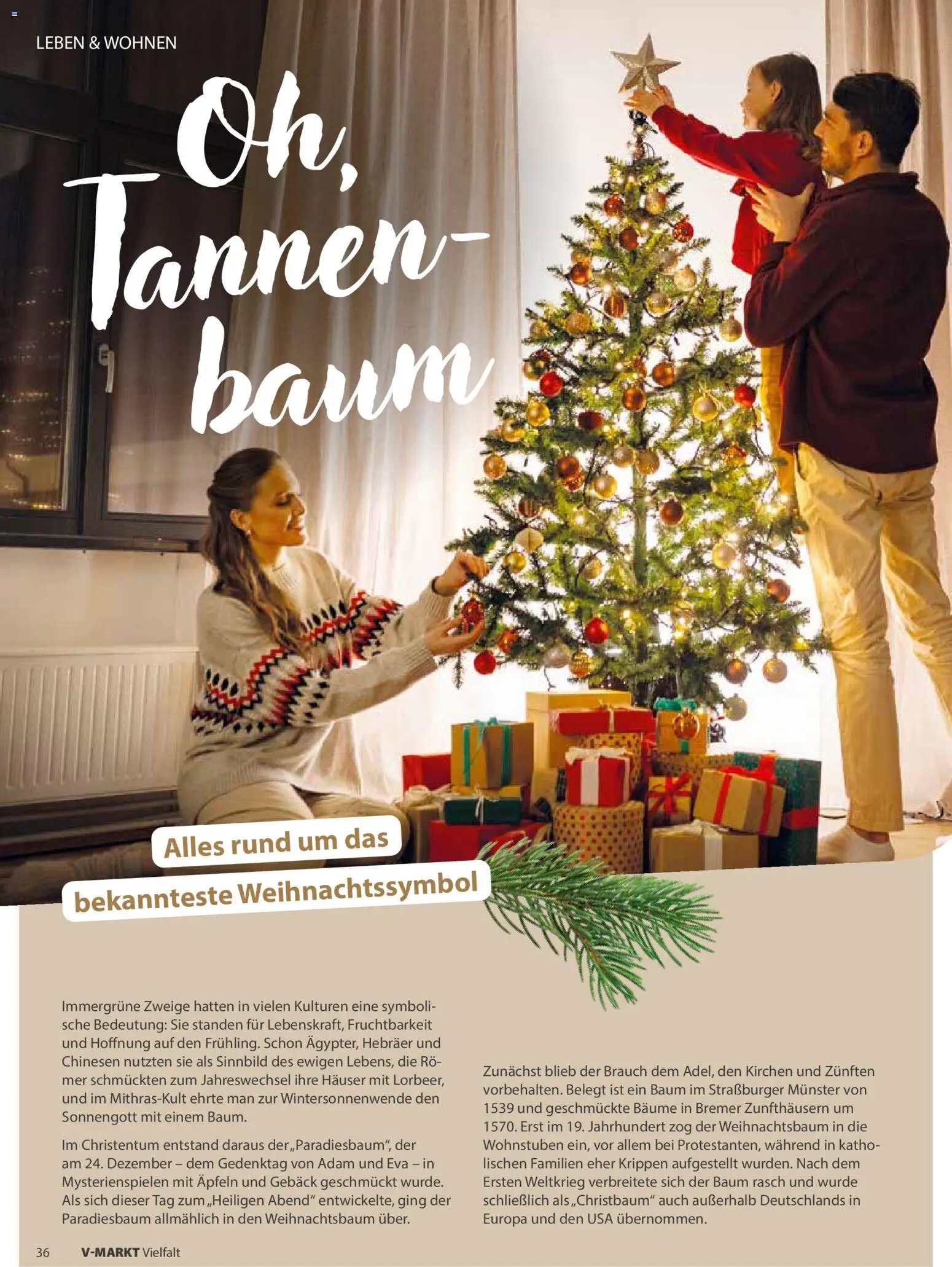 V-Markt - Vielfalt November / Dezember 2025 – gültig ab 01.11.2025 | Seite: 36