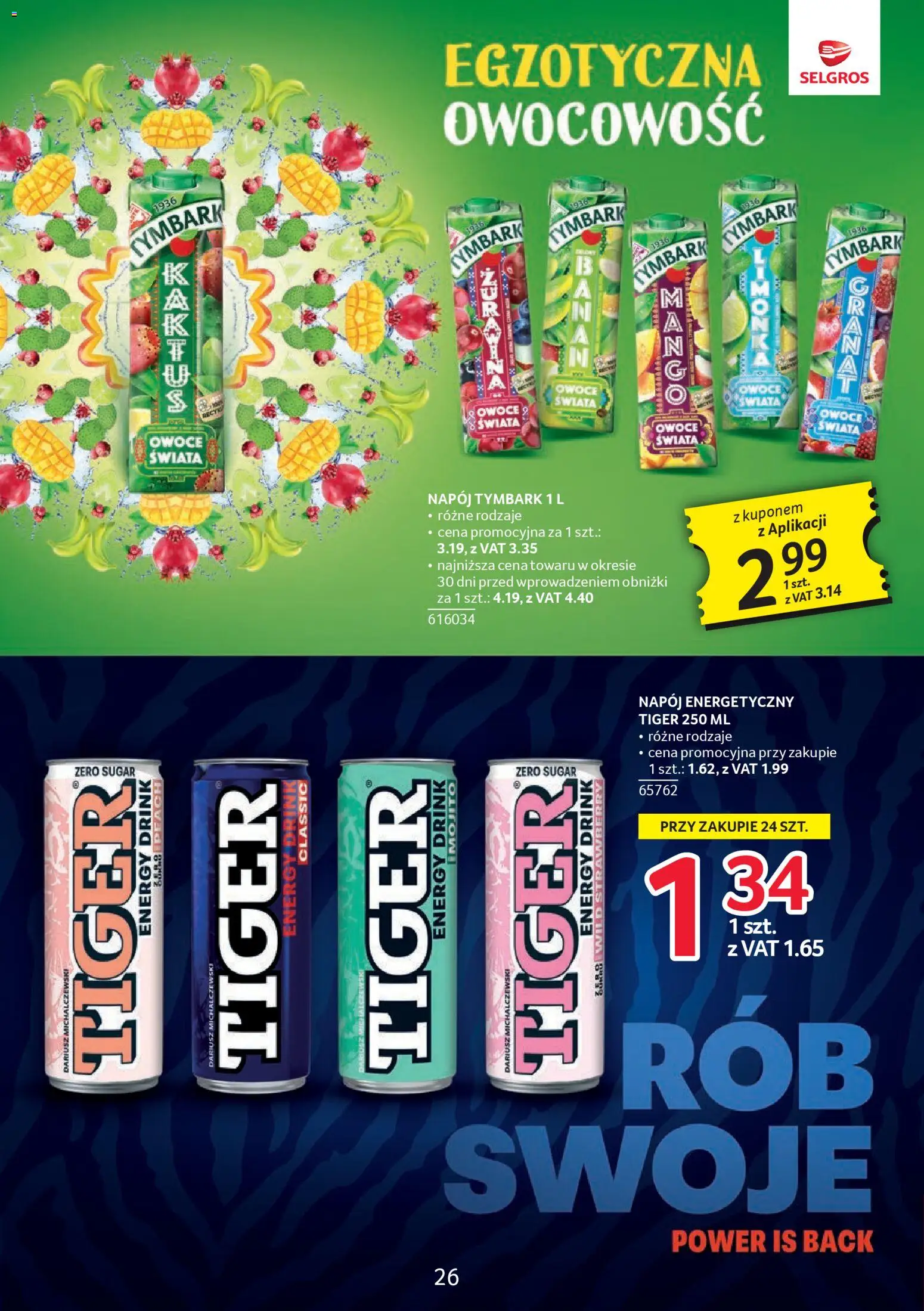 Selgros cash&carry Gazetka - Markowe produkty od 18.12.2025 | Strona: 26 | Produkty: Owoce