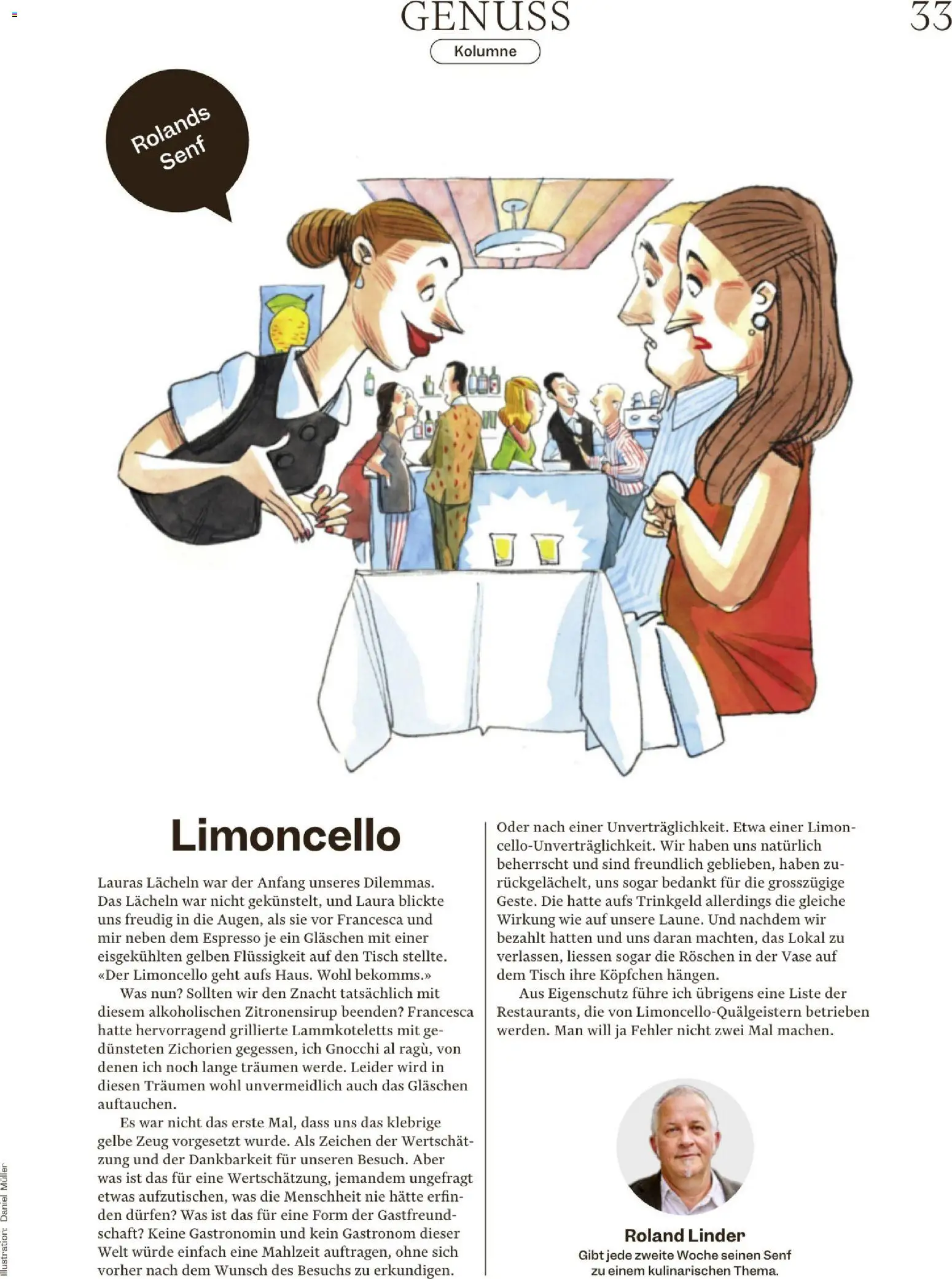 Migros Magazin – gültig ab 17.11.2025 | Seite: 33 | Produkte: Tisch, Vase