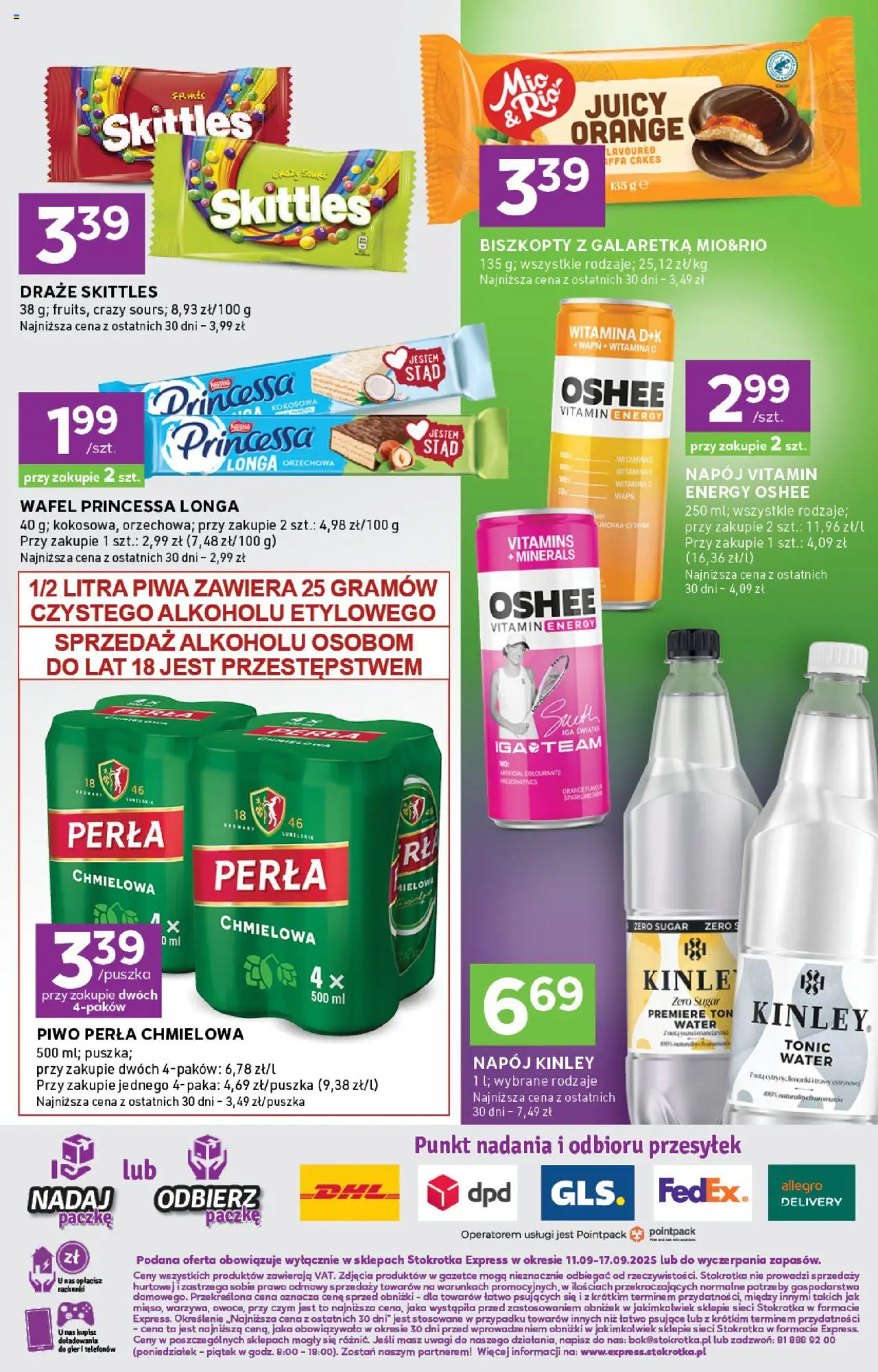 Stokrotka Gazetka - Express od 11.09.2025 | Strona: 6 | Produkty: Trawy, Stokrotka, Piwo perła, Piwo