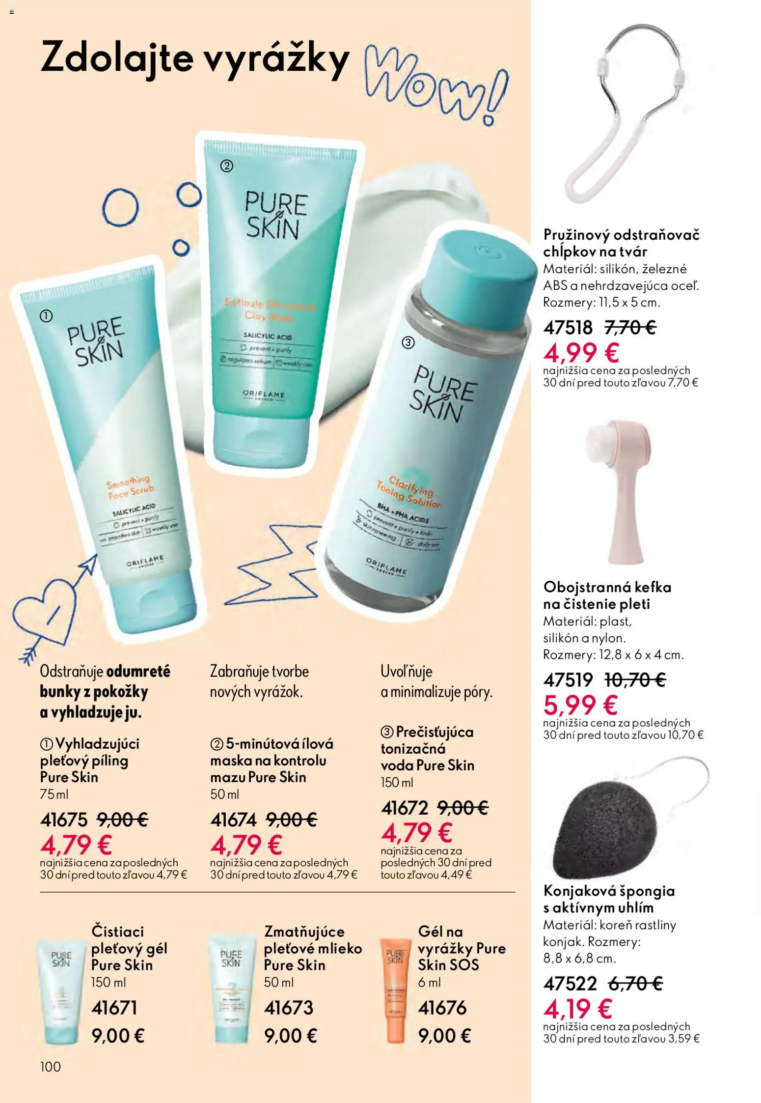 Nové Oriflame akcie – leták je platný od 15.04.2026 | Strana: 100 | Produkty: Mlieko, Maska, Voda