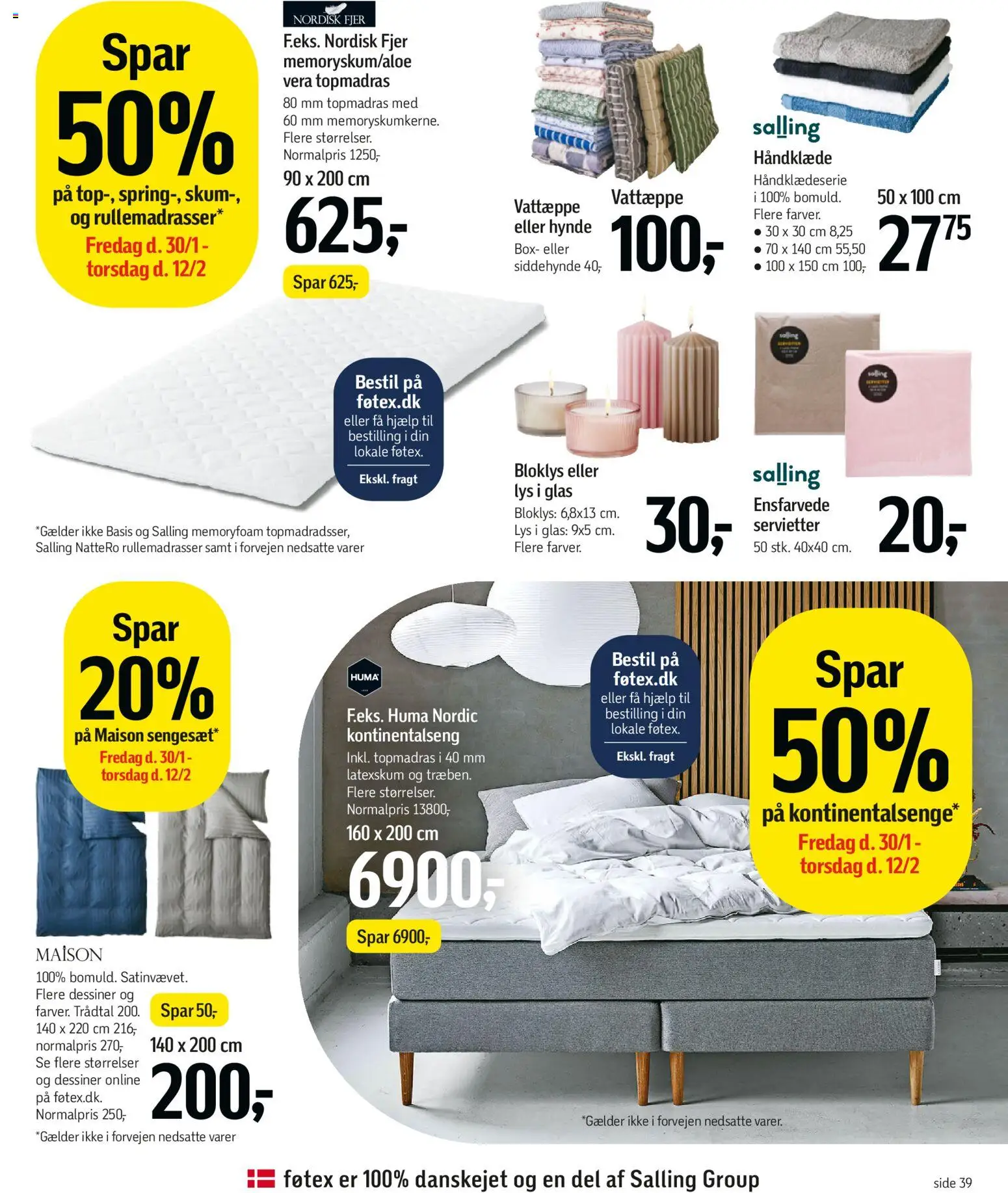 Føtex tilbudsavis – gyldig fra 30.01.2026 | Side: 69 | Produkter: Håndklæde