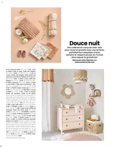 Maisons du Monde - Prévisualisation de Maisons du Monde catalogue valide à partir de 01.04.2024 | Page: 52 | Produits: Poignées, Lit, Matelas, Tiroirs