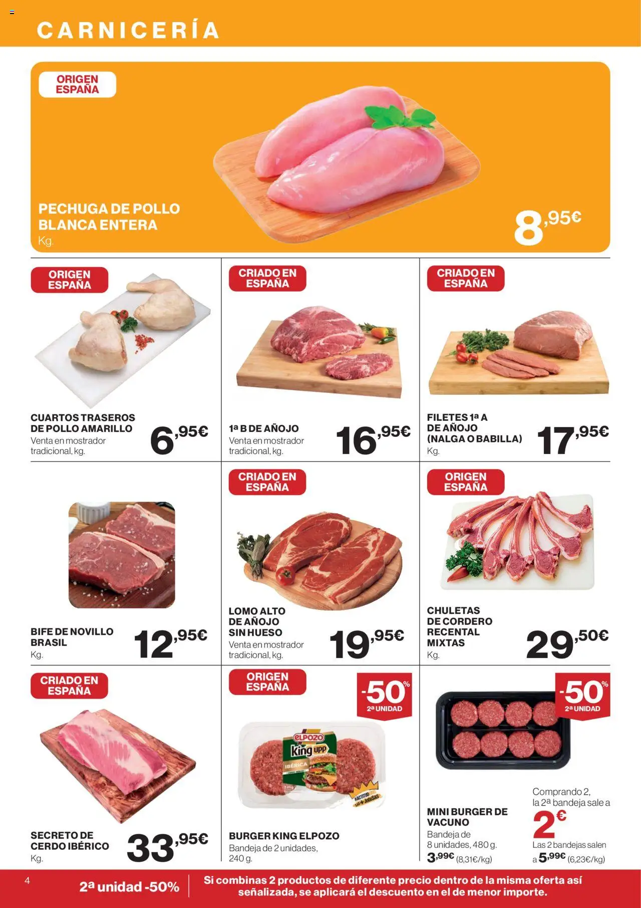 Supercor Canarias │ válido desde el 14.08.2025 | Página: 4 | Productos: Cerdo, Φίλτρο καφέ, Bandeja