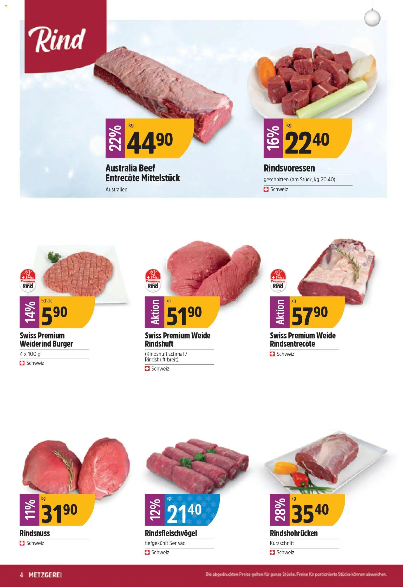 TopCC Aktionen – gültig ab 24.11.2025 | Seite: 4 | Produkte: Burger