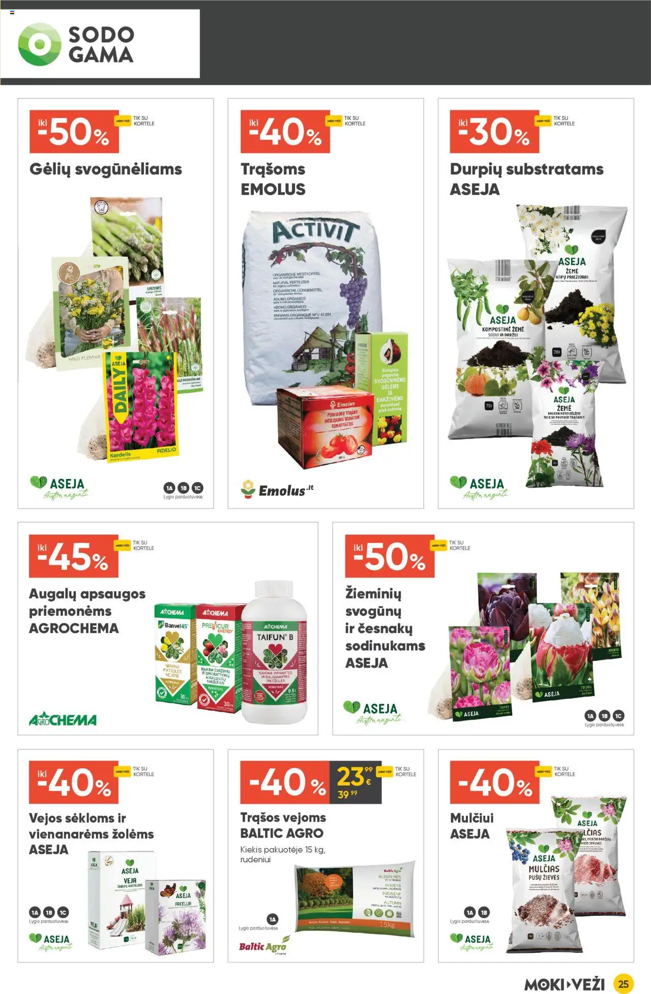 MOKI VEŽI akcijos nuo 18.09.2025 | Puslapis: 25