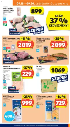 Aldi akciós ujság - amely érvényes a következő dátumtól: 18.09.2025 | Oldal: 11