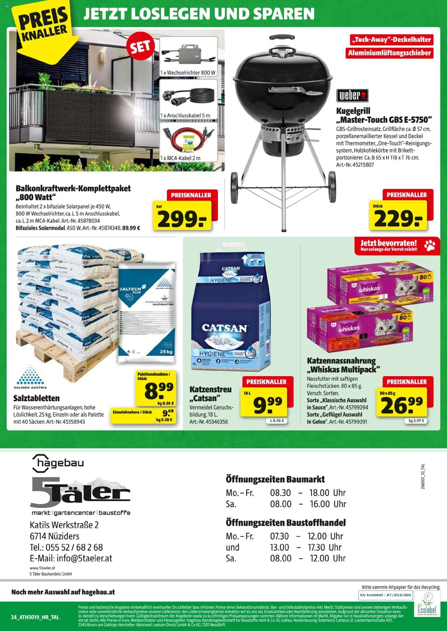 Hagebau Flugblatt gültig ab 27.04.2026 | Seite: 24 | Produkte: Uhr