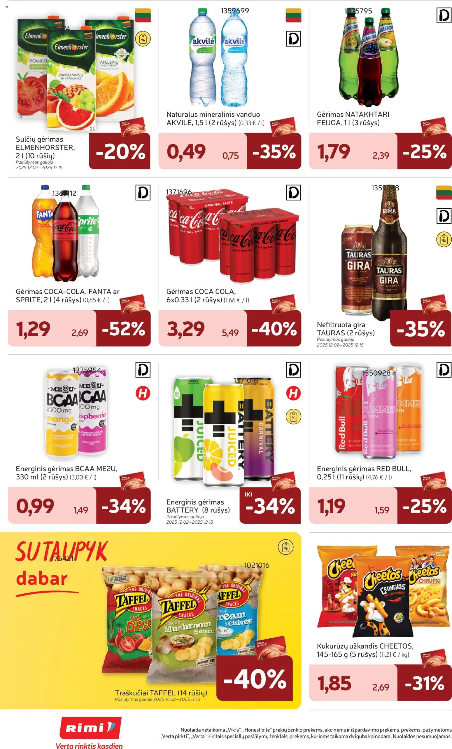 Rimi akcijos nuo 09.12.2025 | Puslapis: 38