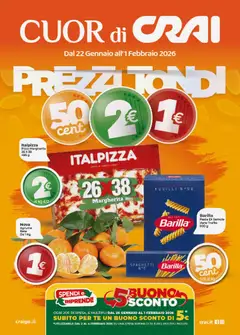 Anteprima del volantino CRAI Cuor di Crai catalogo valido a partire dal 22.01.2026