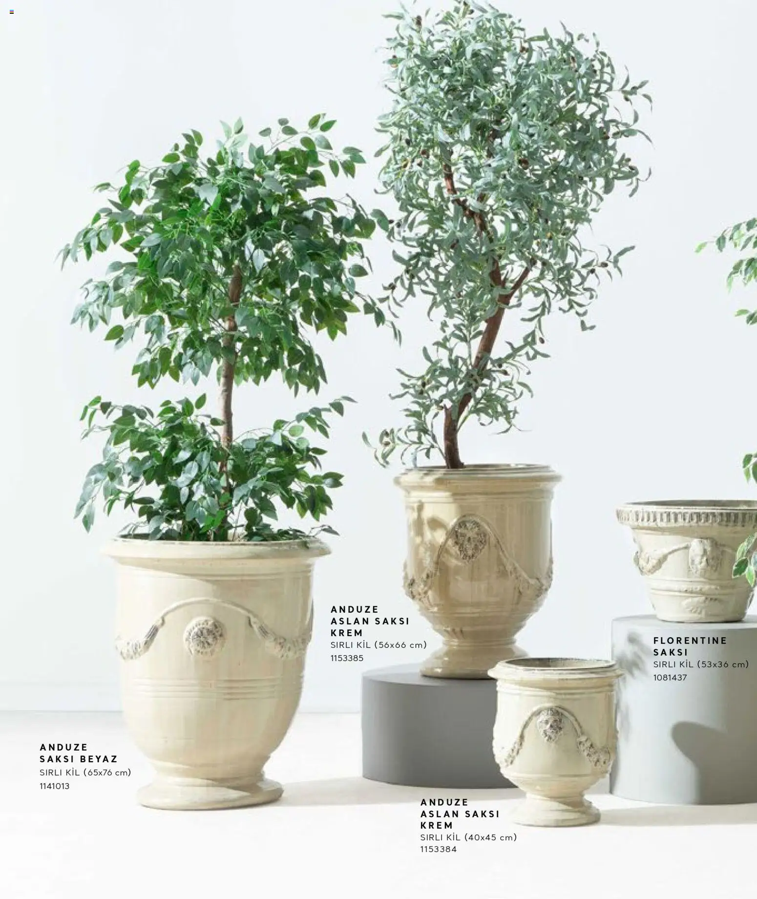 Mudo - Katalog Saksi 2026 - 01.01.2026 tarihinden itibaren geçerlidir | Sayfa: 36 | Ürünler: Saksı, Krem