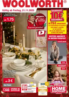 Woolworth Prospekt 	 ab 21.11.2025 gültig
