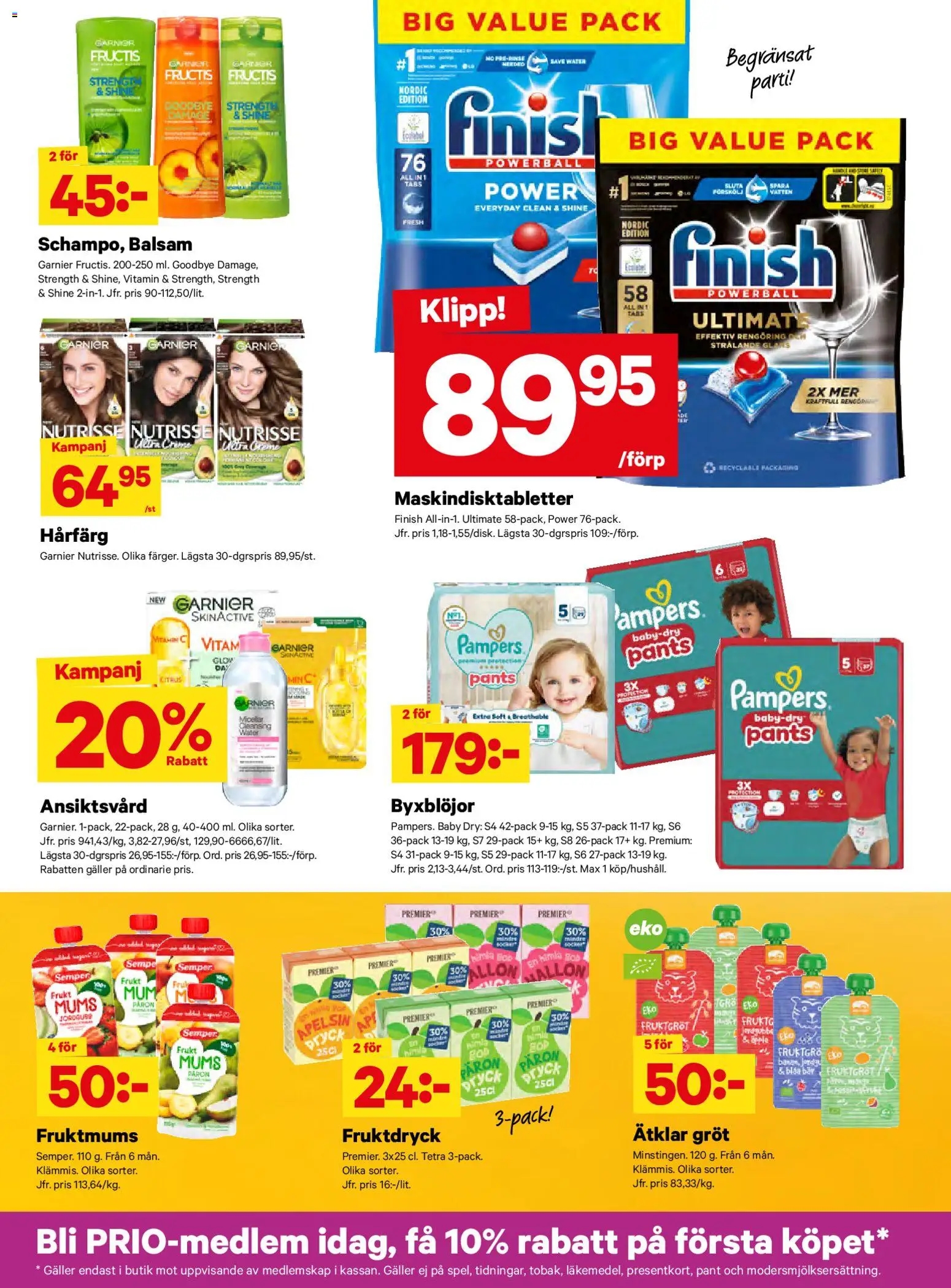 City Gross reklamblad aktuell från 23.02.2026 | Sida: 10 | Produkter: Hårfärg, Galler, Apelsin, Hallon