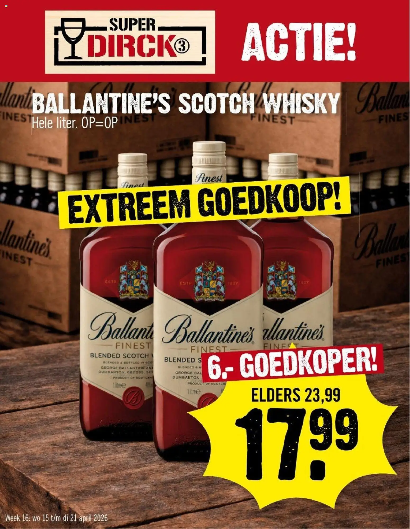 {H1} | Pagina: 1 | Producten: Whisky, Bal