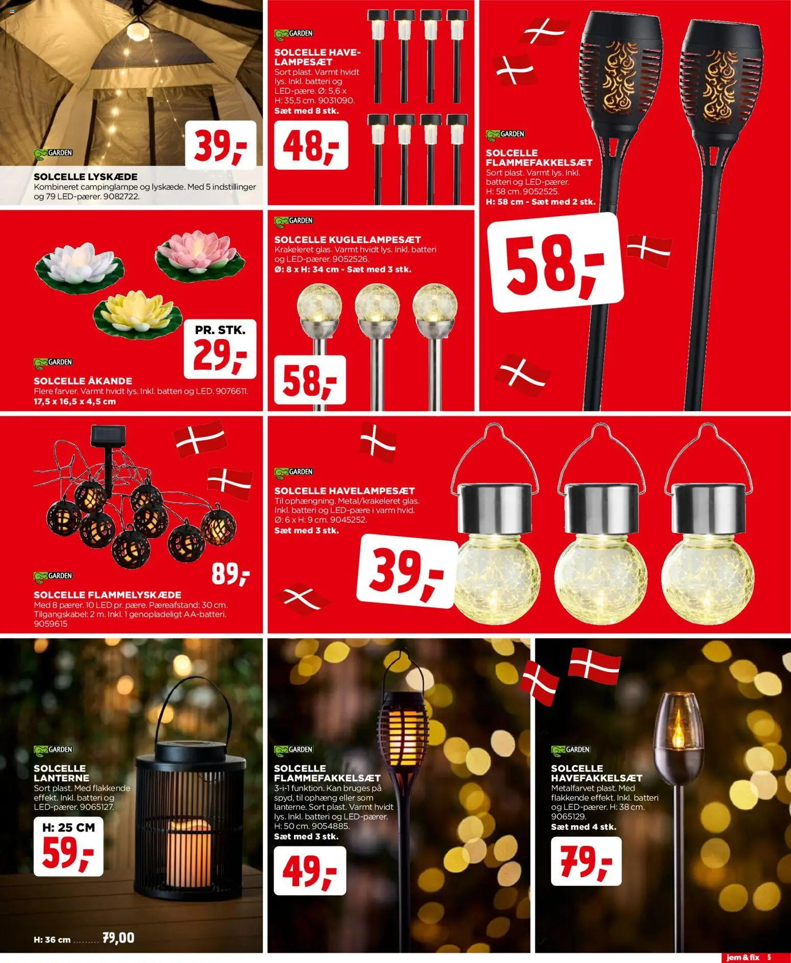 Jem & fix tilbudsavis – gyldig fra 08.03.2026 | Side: 5 | Produkter: Søm, Batteri