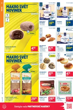 Náhled letáku Makro leták - Gastronomie od 11.03.2026 | Strana: 10 | Produkty: Chléb, Makronky, Toustový chléb, Těsto