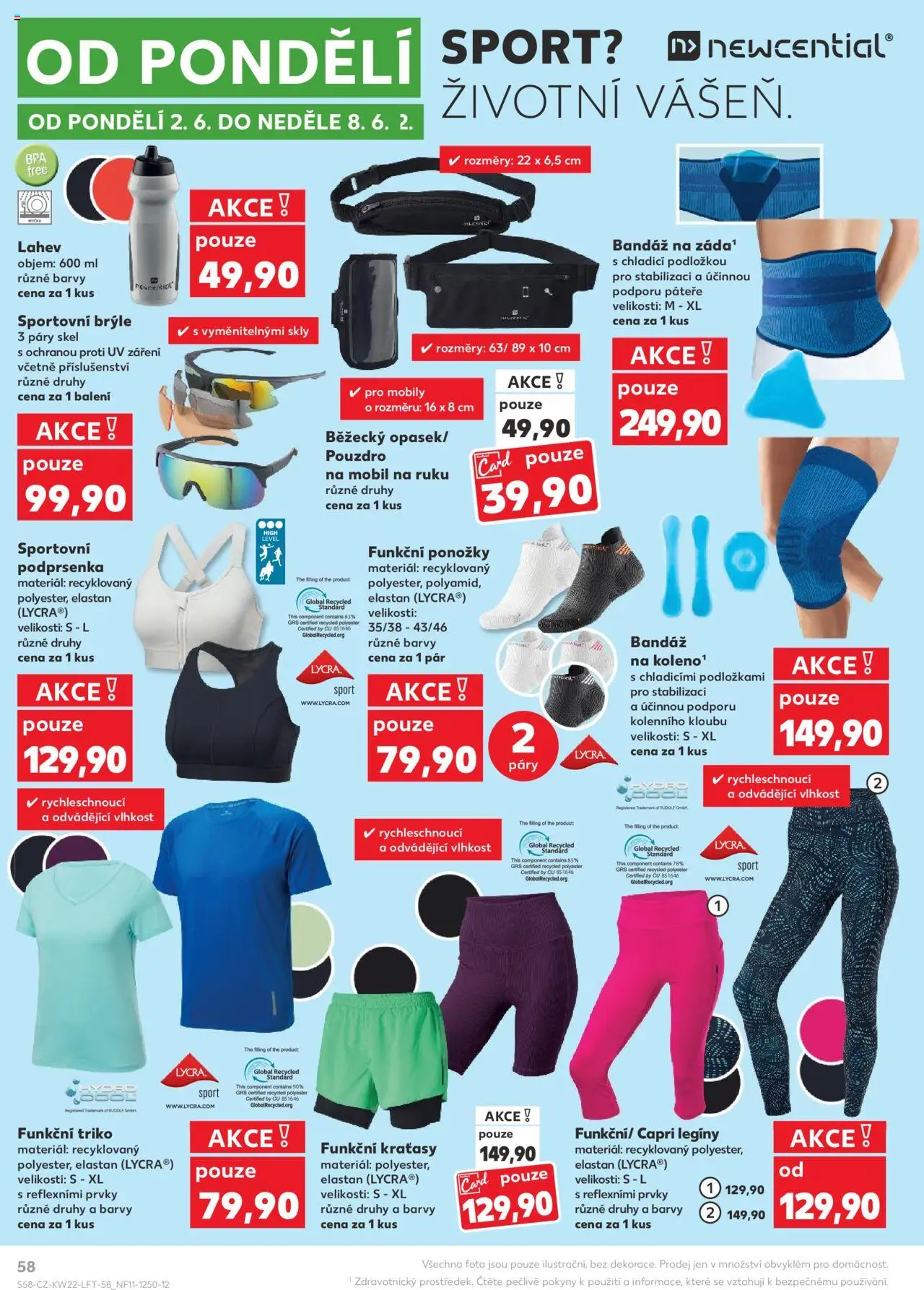 Kaufland leták - Praha 4 od 28.05.2025 | Strana: 58 | Produkty: Podprsenka, Ponožky, Pouzdro, Mobily