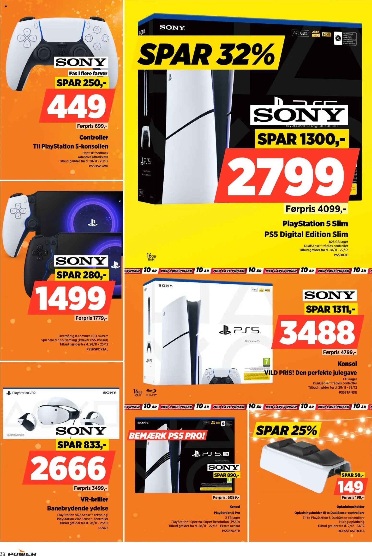 Power tilbudsavis – gyldig fra 02.12.2025 | Side: 38 | Produkter: Playstation, Spil