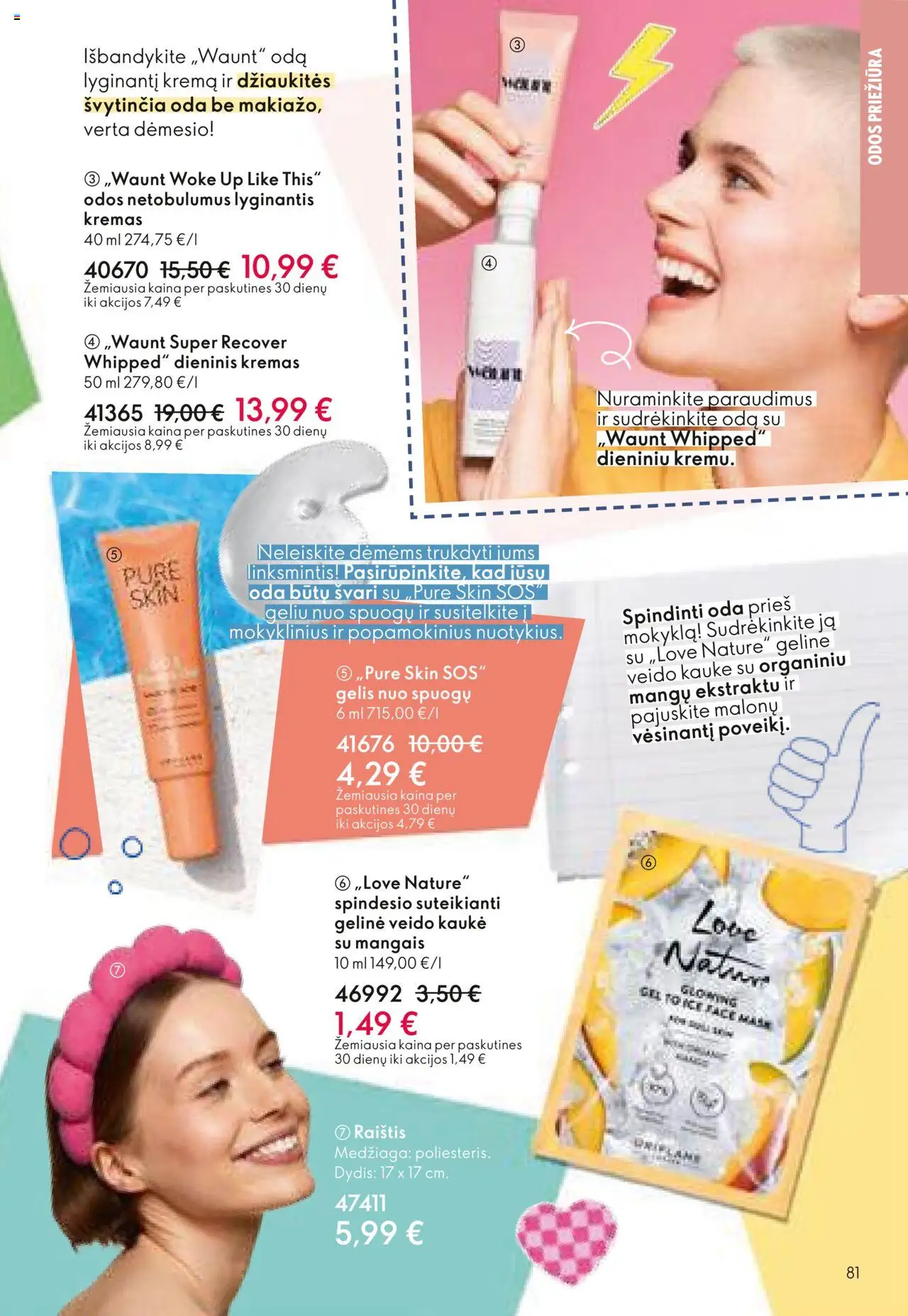 Oriflame - Katalogas 12 2025│galioja nuo 24.08.2025 | Puslapis: 81 | Prekių: Kremas, Kaukė, Veido kaukė